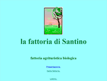 Tablet Screenshot of lafattoriadisantino.net